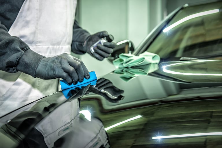 Premium car interior maintenance