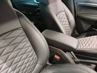 leather seats passenger car interior