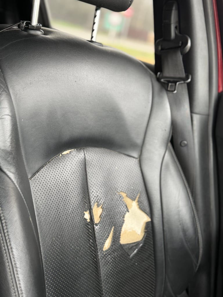 Leather repair and restoration